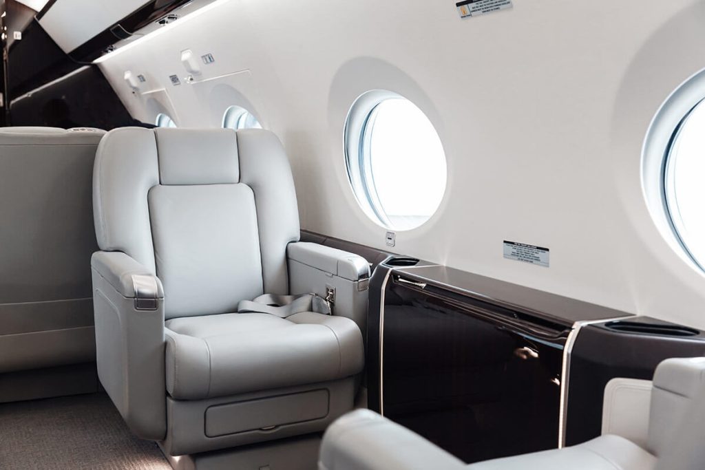 Private Jet interior seat Private Jet interior seat