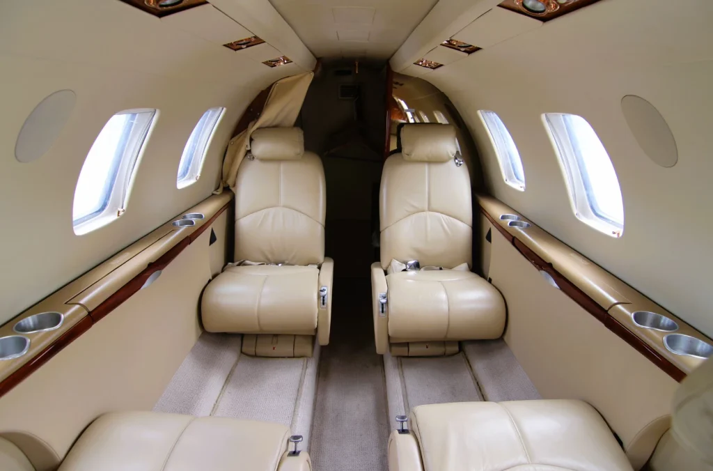 Cessna Citation Jet Interior review