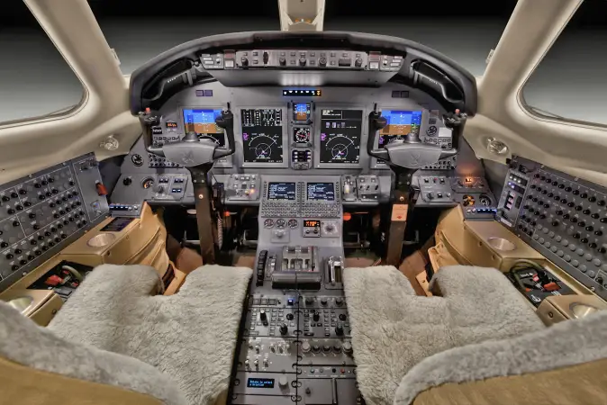 Citation XLS cockpit