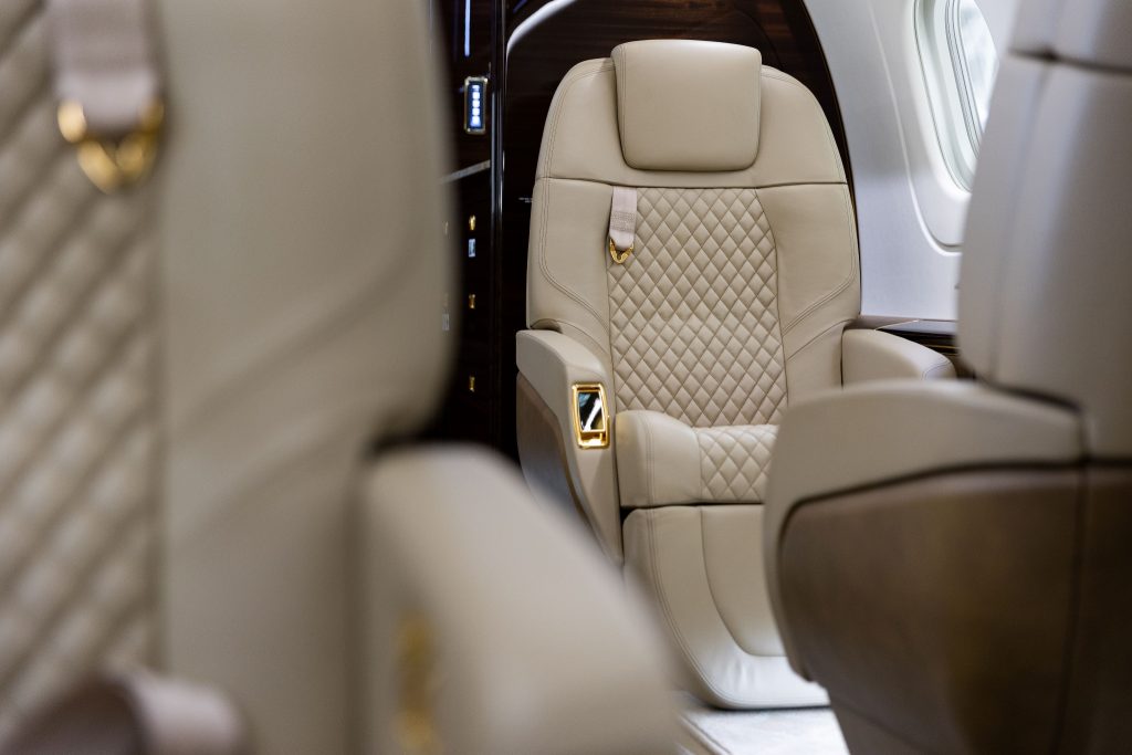 Praetor 600 Private Jet interior layout